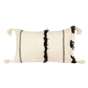 Black and white Tufted  Cushion