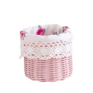 Mini Tube Wicker Basket