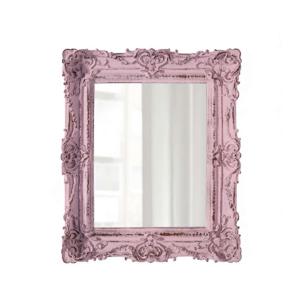 Pretty Shabby Wall Mirror Rectangular Vintage
