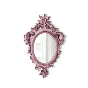 Pretty Shabby Wall Mirror – Oval Chic