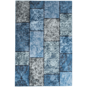 Manhattan Patchwork Premium Chenille Rug