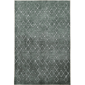 Veneto Green Premium Chenille Rug
