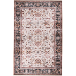PERSISK Dark Color Vintage Chenille Rug
