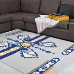 Cobweb Wool Kilim Carpet