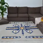 Cobweb Wool Kilim Carpet