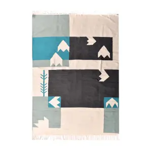 Revival Cotton Kilim Carpet