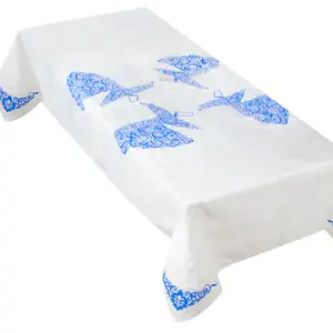 Sufi Tablecloth in Blue