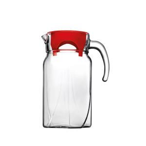 Pasabahce Luna Pitcher with Red Cover - 1.75L