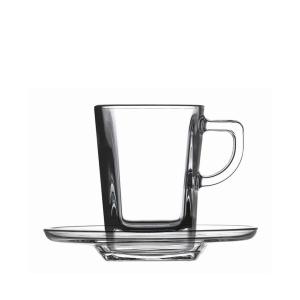 Espresso Cup & Saucer Set – 6 Pieces