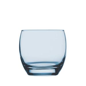 Pasabahce Barrel Old Fashioned Glass - Blue