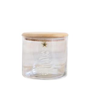 Pasabahce Essentials Jar - Frosted Christmas Tree 3
