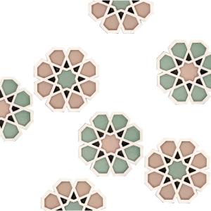 Eight-Pointed Star Coaster