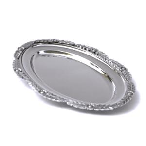 Serving Plate Oval Flora