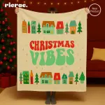 Ravibes- Christmas Fleece Blanket