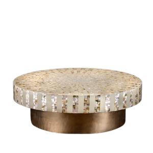 Catchy nude coffee table