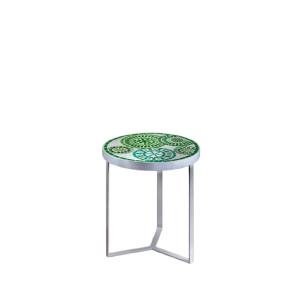 Floral side table