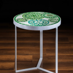 Floral side table