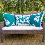 Flower Bucket Kilim Cushion