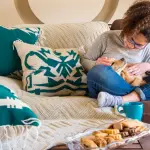 Flower Bucket Kilim Cushion