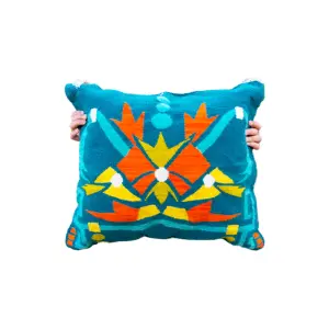 Flower Bucket Kilim Cushions