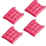 Velvet Premium Fuchsia Seat Cushion