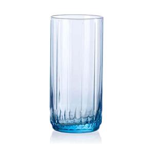 Aqua Tall Glass Cup