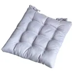 Velvet Premium Grey Seat Cushion