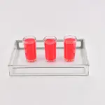 Silver framed serving tray