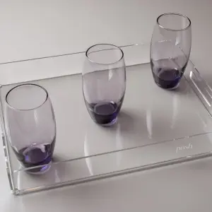 Transparent large Tray