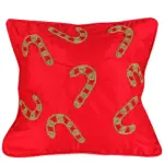 Hand-Embroidered Cushion