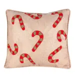 Hand-Embroidered Cushion