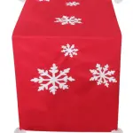 Snowflake-Adorned Runner