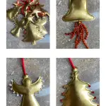 Artisanal Shimmer: Copper Ornaments