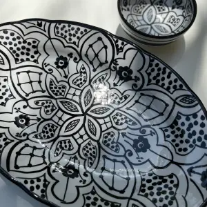 Marrakesh Oval Flat Platter