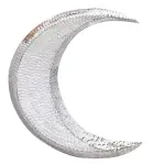 Crescent Chic: Aluminum Tray