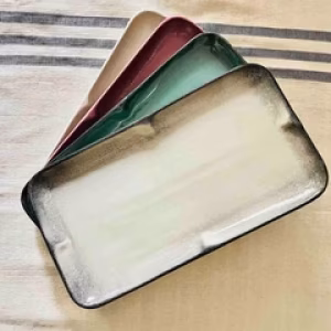 The Ocean Bubbles Rectangular Platter