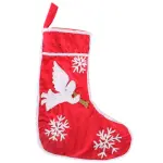 Elegant Embroidery: Festive Stocking