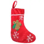 Elegant Embroidery: Festive Stocking