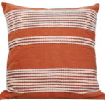 Orange Meadow Cushion