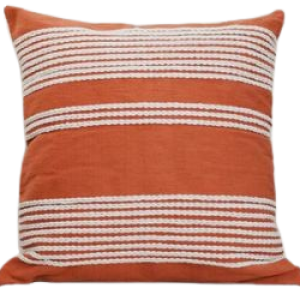 Orange Meadow Cushion