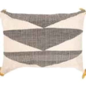 Black Cascade Cushion