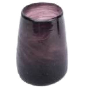 Narrow Recycled Glass Cup