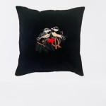 Hummingbird cushion black