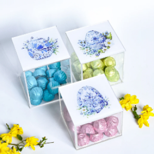 Blue Easter Egg Boxes Set of 3