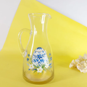 Blue Easter Egg Water Jug