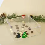Evergreen Tree Accents – Square Acrylic Box