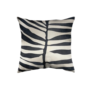 THE SILK ZEBRA LEAF CUSHIONS