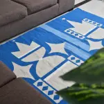 Lotus Flower Wool Kilim Carpet