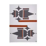 Lotus Flower Wool Kilim Carpet