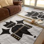 Lotus Flower Wool Kilim Carpet